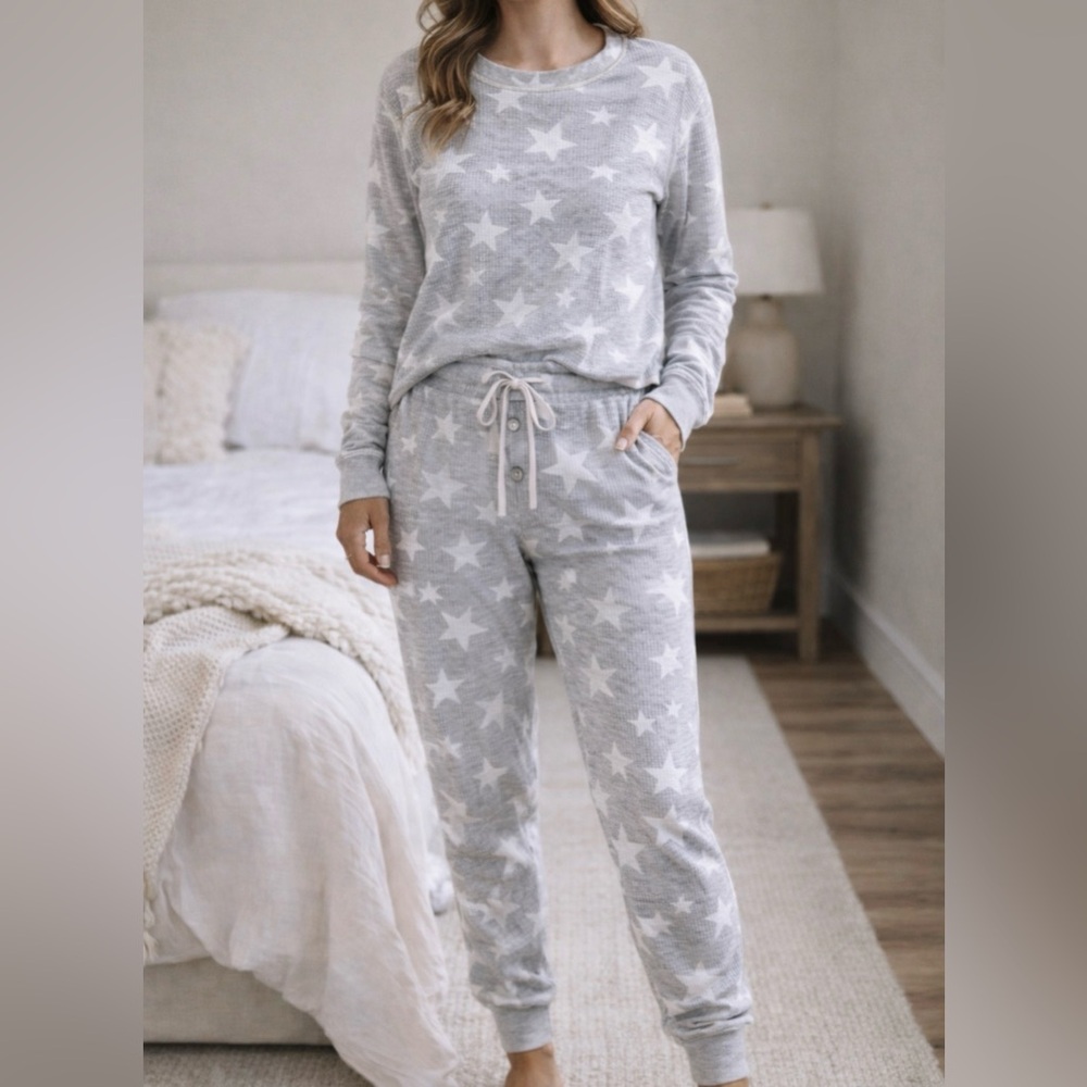 NWT Splendid - 2 Piece Marna Waffle PJ Set